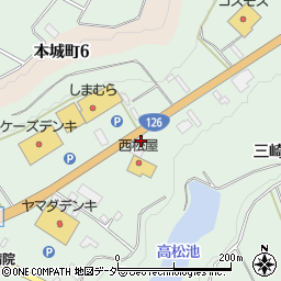 はま寿司銚子店周辺の地図