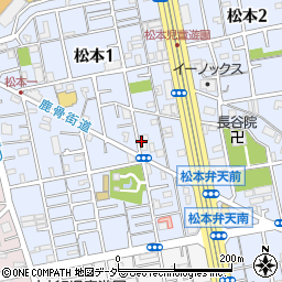 日本道路株式会社　東京支店城東営業所周辺の地図