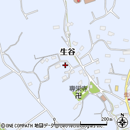 千葉県佐倉市生谷431周辺の地図