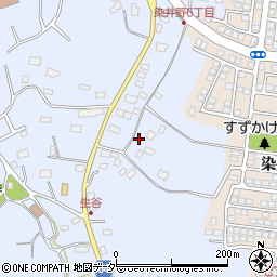 千葉県佐倉市生谷1400周辺の地図