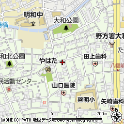 岩崎ハウス周辺の地図