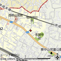 千葉県船橋市本中山1丁目1-11周辺の地図