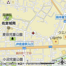 千葉県佐倉市鏑木町46周辺の地図