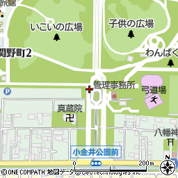 都立小金井公園トイレ５周辺の地図