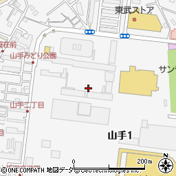 千葉県船橋市山手周辺の地図