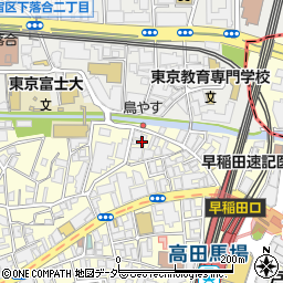 吉祥寺 肉ドレス海鮮丼 高田馬場店周辺の地図