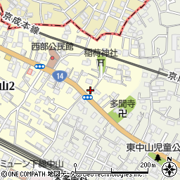千葉県船橋市本中山1丁目3-8周辺の地図