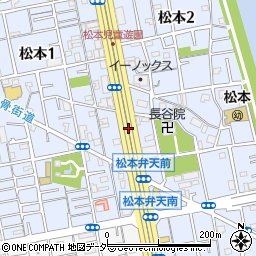 東京都江戸川区松本1丁目39周辺の地図