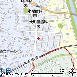 千葉県八千代市大和田935-46周辺の地図