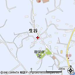 千葉県佐倉市生谷433周辺の地図