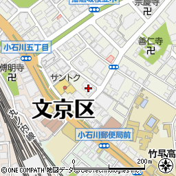 小石川ハウス周辺の地図