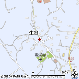 千葉県佐倉市生谷434周辺の地図