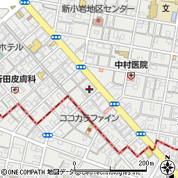 東京都宅地建物取引業協会（公益社団法人）江戸川区支部周辺の地図