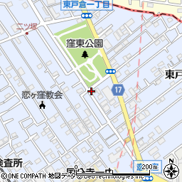 東京都国分寺市東戸倉周辺の地図