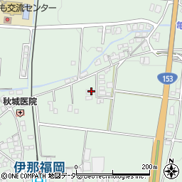 長野県駒ヶ根市赤穂福岡9896周辺の地図