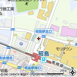 昭島駅前耳鼻咽喉科周辺の地図