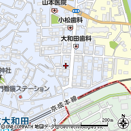 千葉県八千代市大和田935周辺の地図