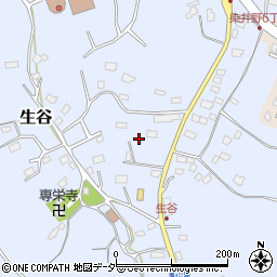 千葉県佐倉市生谷473周辺の地図