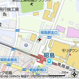 三井のリハウス昭島店周辺の地図