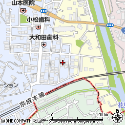 千葉県八千代市大和田945-9周辺の地図