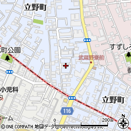 東京都練馬区立野町12周辺の地図