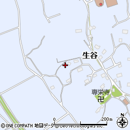 千葉県佐倉市生谷320-1周辺の地図