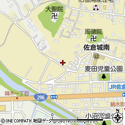 千葉県佐倉市鏑木町669周辺の地図