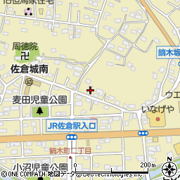 千葉県佐倉市鏑木町45周辺の地図