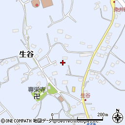 千葉県佐倉市生谷480周辺の地図