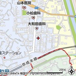 千葉県八千代市大和田935-94周辺の地図