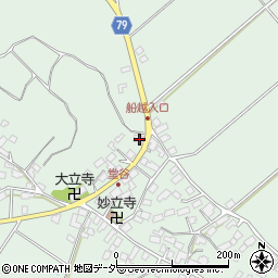 千葉県香取郡多古町船越2159周辺の地図