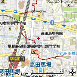 科研製薬株式会社　東京事務センター周辺の地図