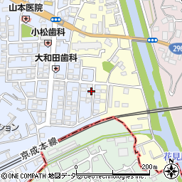 千葉県八千代市大和田945-20周辺の地図