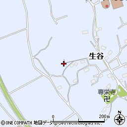 千葉県佐倉市生谷314周辺の地図
