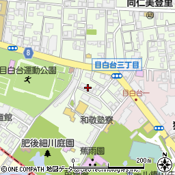 東京都文京区目白台1丁目22-11周辺の地図
