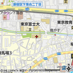 東京富士大学周辺の地図