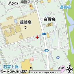 トータルサポートクリニック韮崎・医科周辺の地図