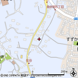千葉県佐倉市生谷1435-2周辺の地図