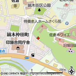 千葉県佐倉市鏑木町354周辺の地図