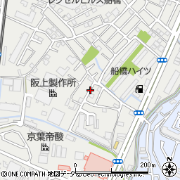 千葉県船橋市北本町周辺の地図