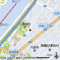 水道レスキュー墨田区向島営業所周辺の地図