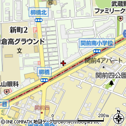 西東京市柳橋出張所周辺の地図
