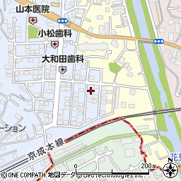 千葉県八千代市大和田945-10周辺の地図