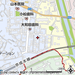 千葉県八千代市大和田945-6周辺の地図