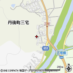 京都府京丹後市丹後町三宅314周辺の地図