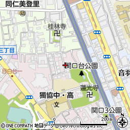 東京都文京区関口3丁目13周辺の地図