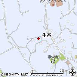 千葉県佐倉市生谷322周辺の地図