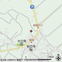 千葉県香取郡多古町船越2163周辺の地図