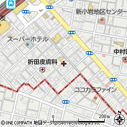 串カツ田中 新小岩店周辺の地図