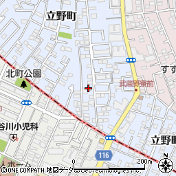 東京都練馬区立野町11周辺の地図